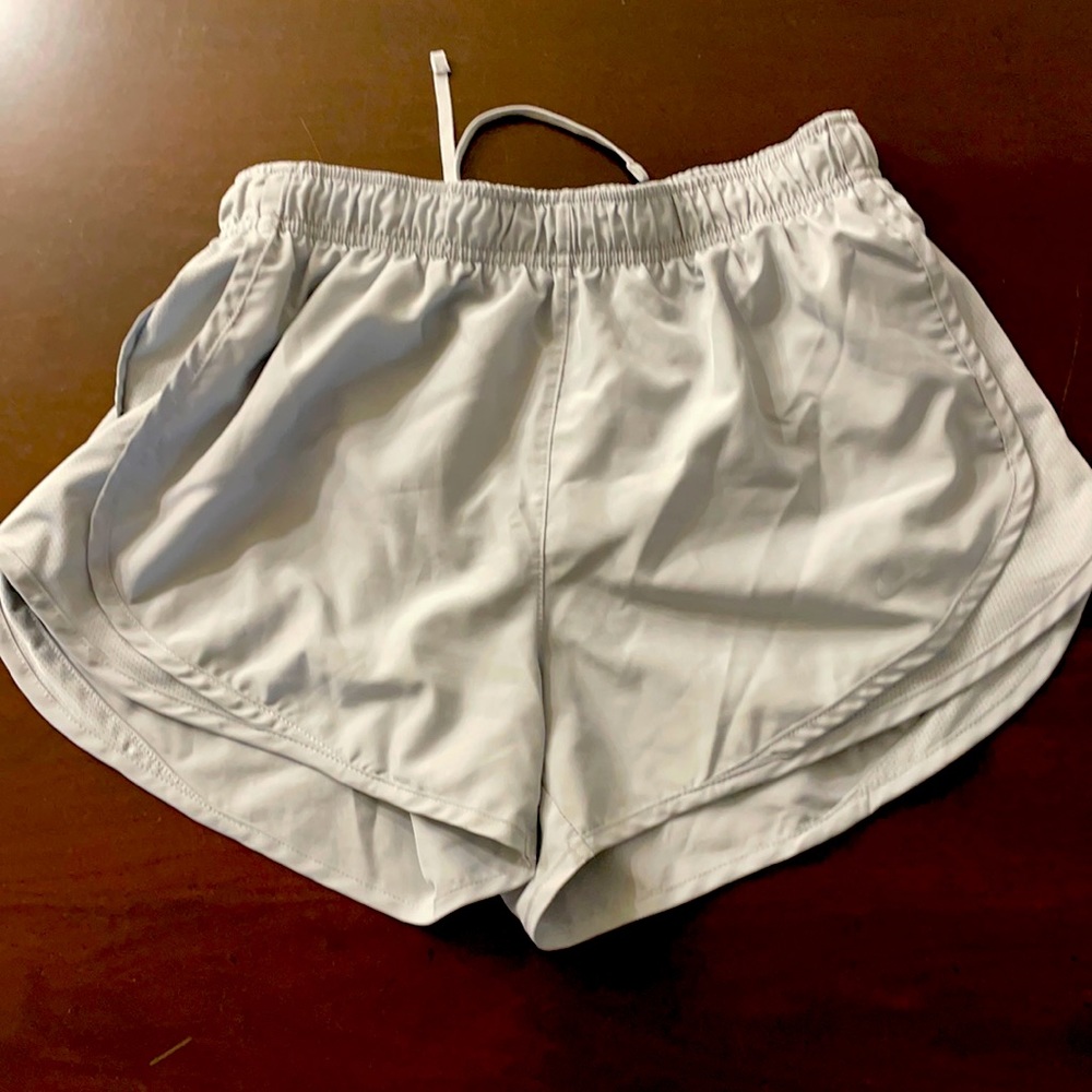 Nike Light Gray sz Small Dri Fit Running Shorts